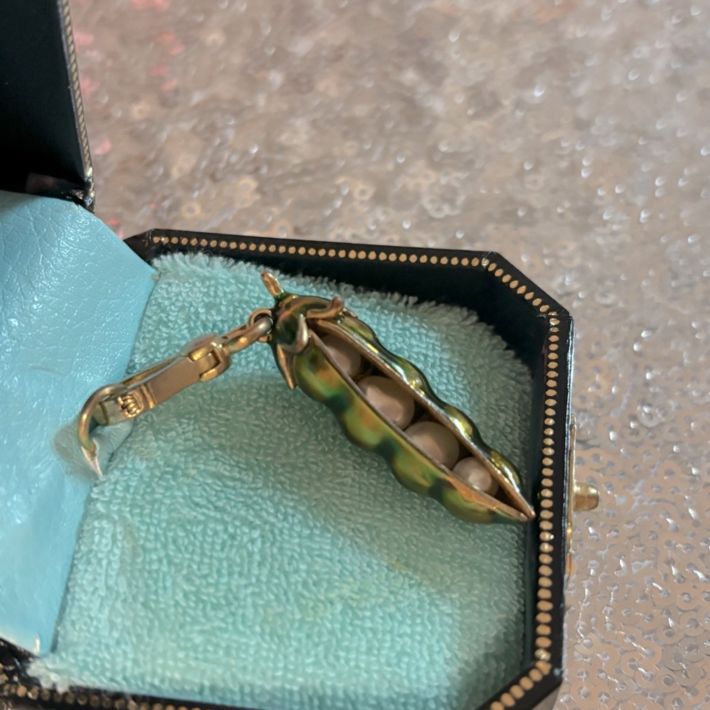 Rare new with tags sweet pea pod charm